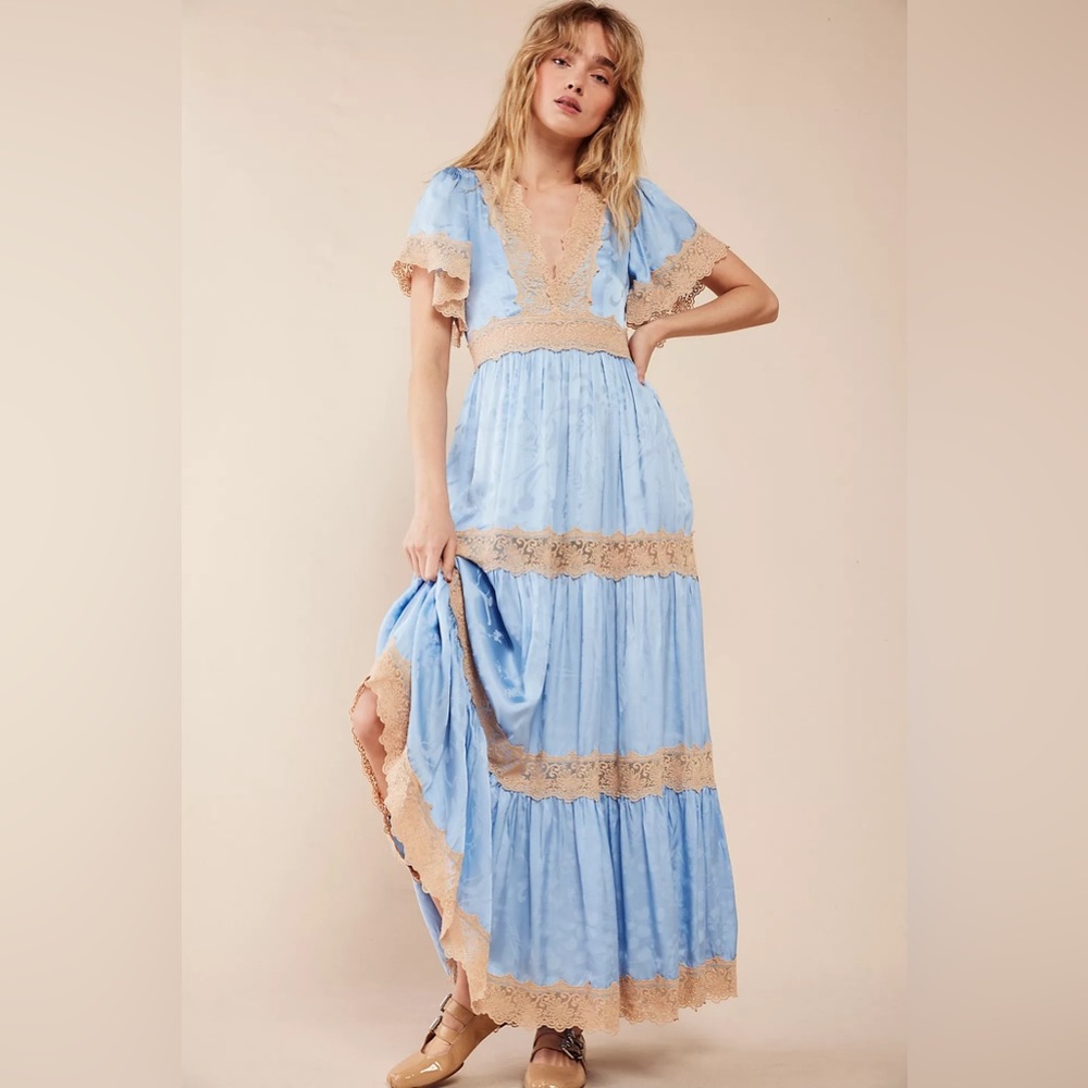 NWT Spell Ocean Gown